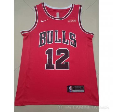 Camiseta Ayo Dosunmu #12 Chicago Bulls Icon 2021-22 Rojo